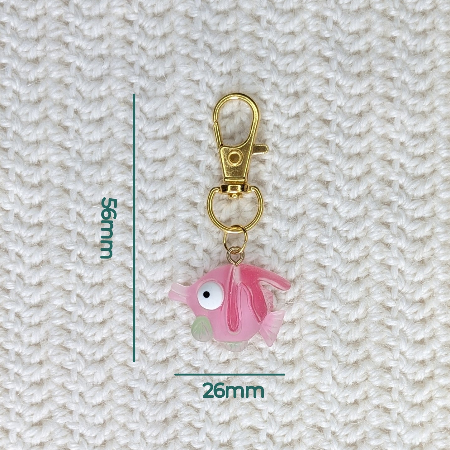 Marqueur de maille Poisson Rose – Crochet, Tricot & Porte-clés
